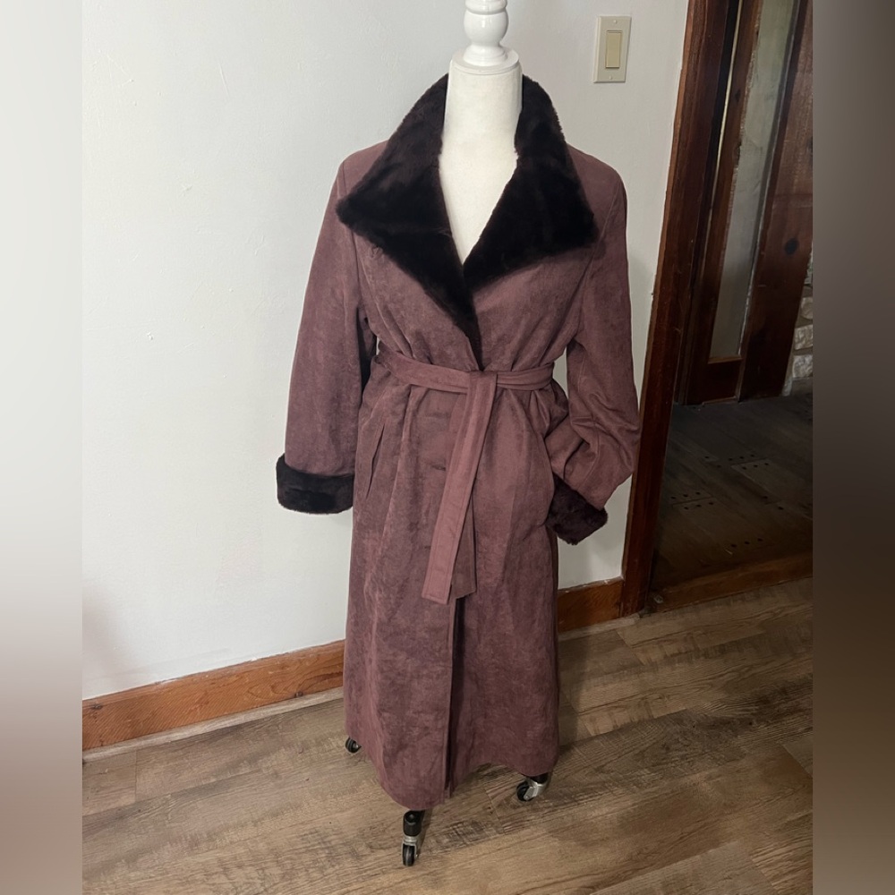 Vintage Coat Plum Forecaster of Boston